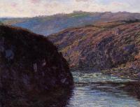 Monet, Claude Oscar - Valley of the Creuse, Afternoon Sunlight